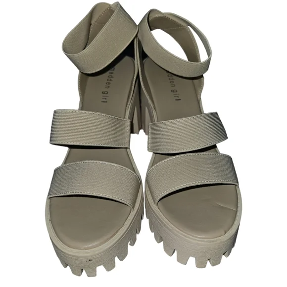 NWOT Madden Girl Platform Ankle Strap Heels - Picture 6 of 8